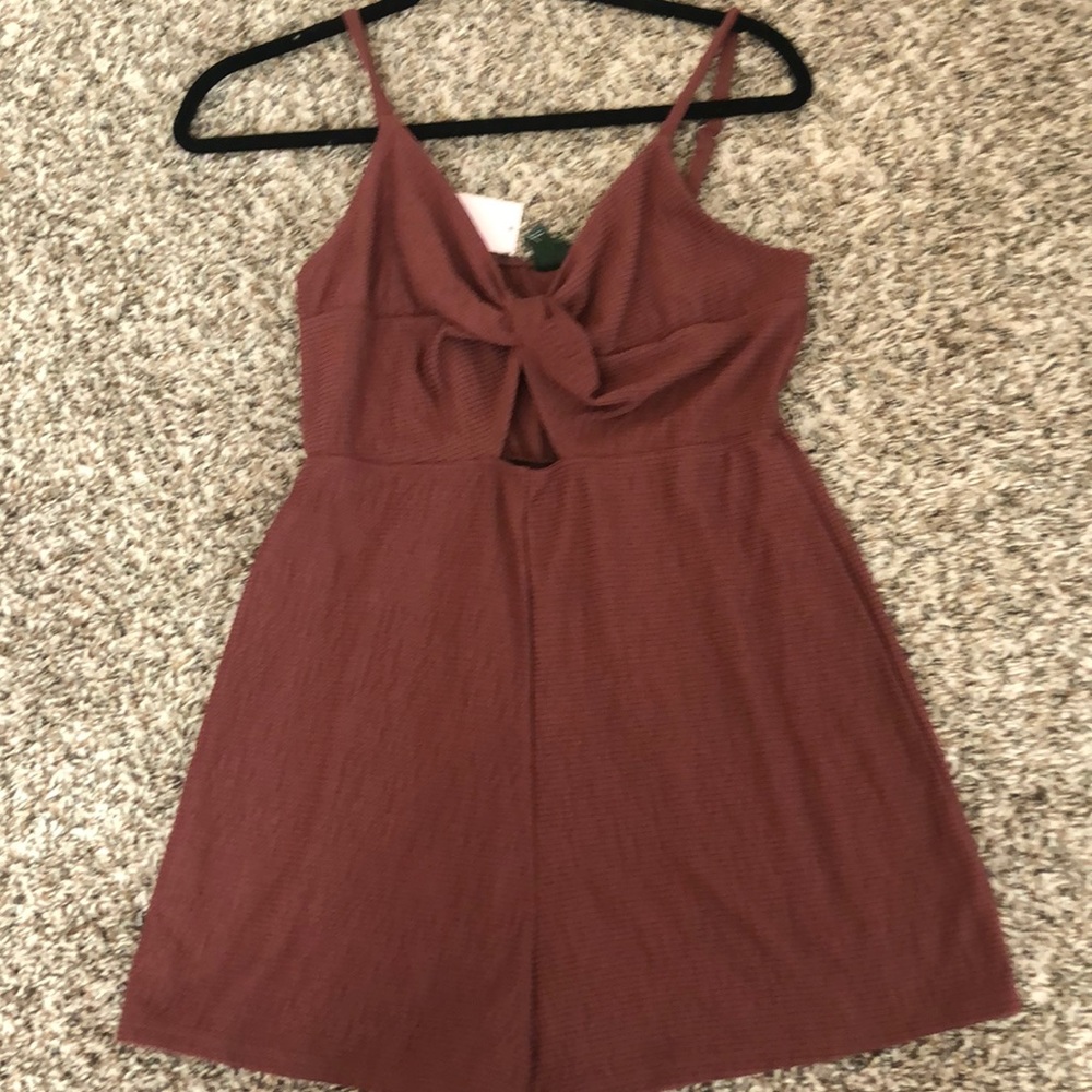 Maroon Target Romper